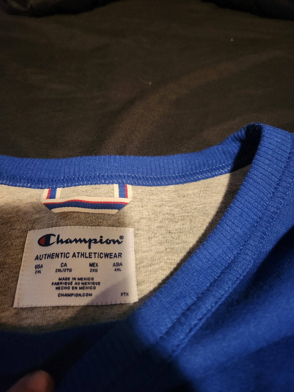 Champion Royal Blue Crewneck Sweatshirt